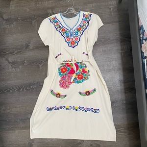 Embroidered dress